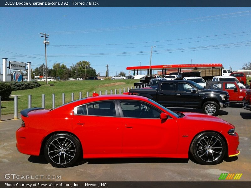 Torred / Black 2018 Dodge Charger Daytona 392