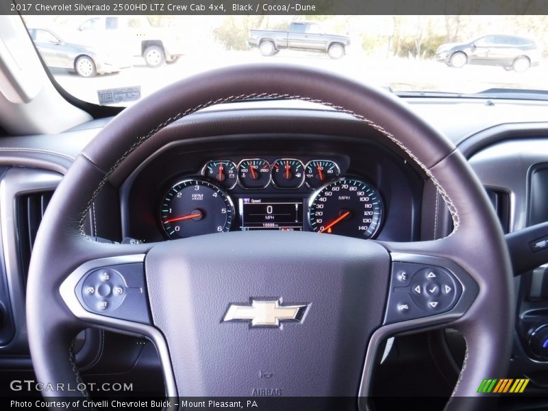 Black / Cocoa/­Dune 2017 Chevrolet Silverado 2500HD LTZ Crew Cab 4x4