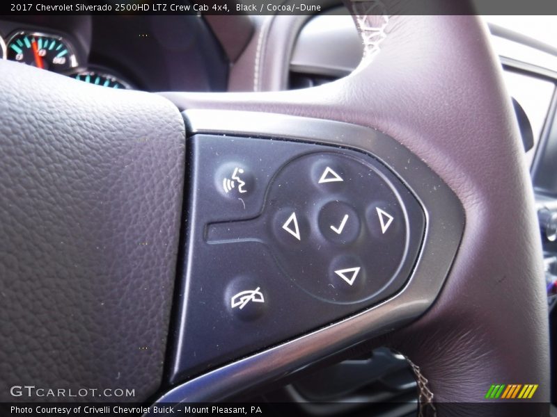 Black / Cocoa/­Dune 2017 Chevrolet Silverado 2500HD LTZ Crew Cab 4x4