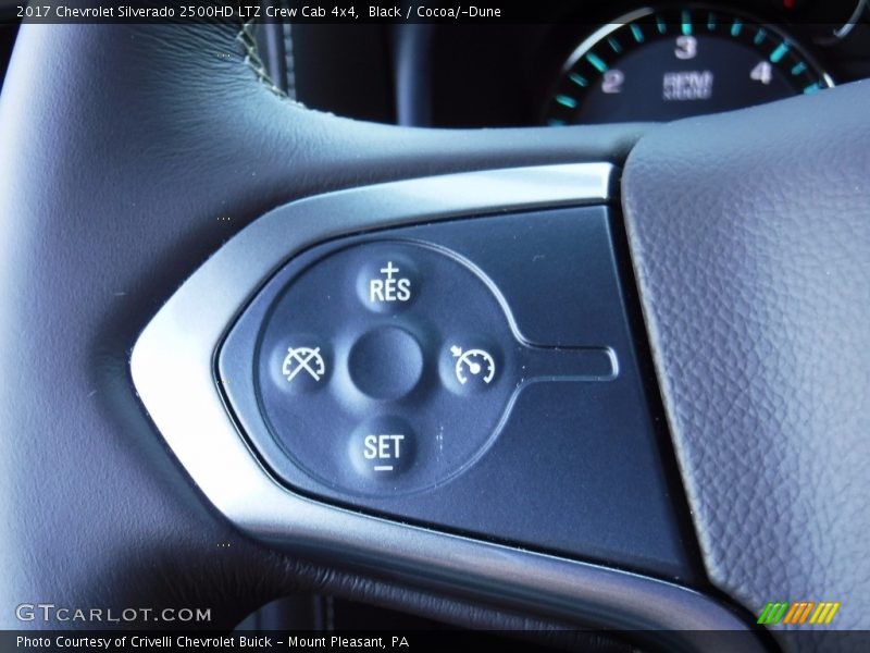 Black / Cocoa/­Dune 2017 Chevrolet Silverado 2500HD LTZ Crew Cab 4x4