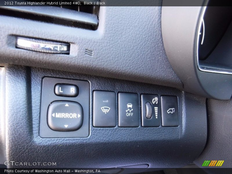 Black / Black 2012 Toyota Highlander Hybrid Limited 4WD