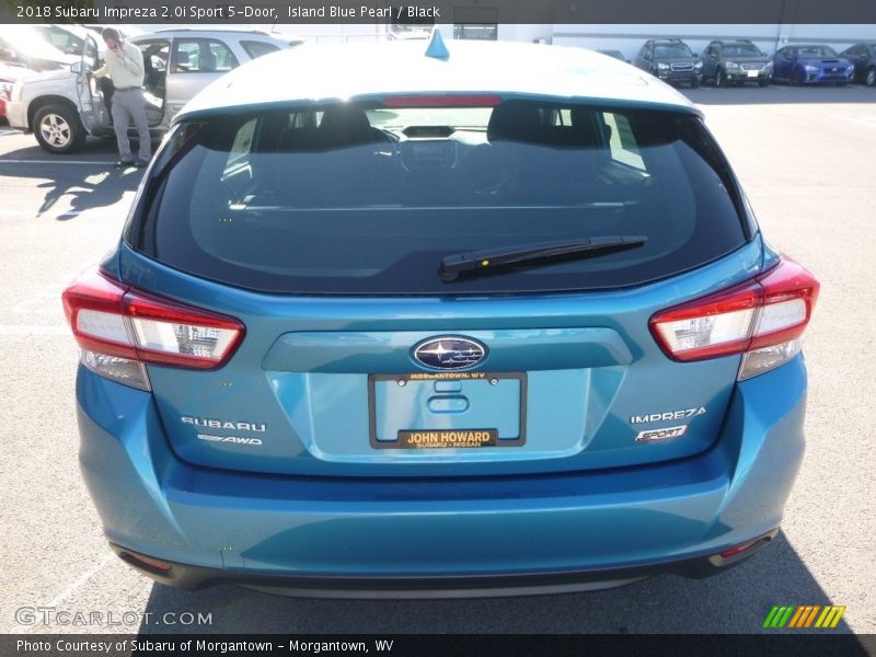 Island Blue Pearl / Black 2018 Subaru Impreza 2.0i Sport 5-Door