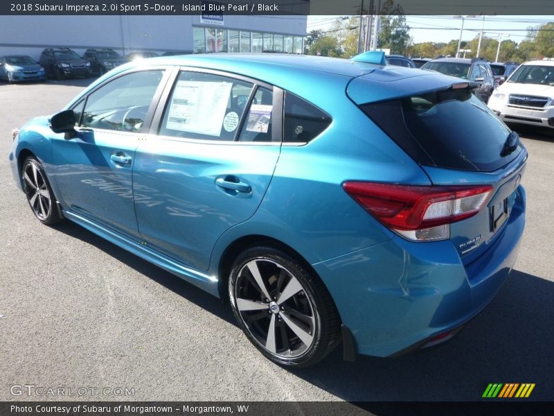 Island Blue Pearl / Black 2018 Subaru Impreza 2.0i Sport 5-Door