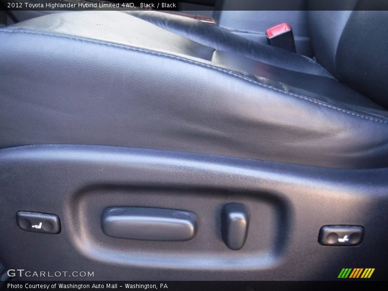 Black / Black 2012 Toyota Highlander Hybrid Limited 4WD