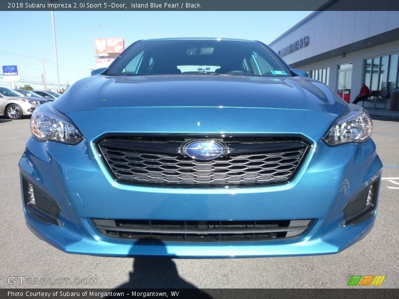 Island Blue Pearl / Black 2018 Subaru Impreza 2.0i Sport 5-Door