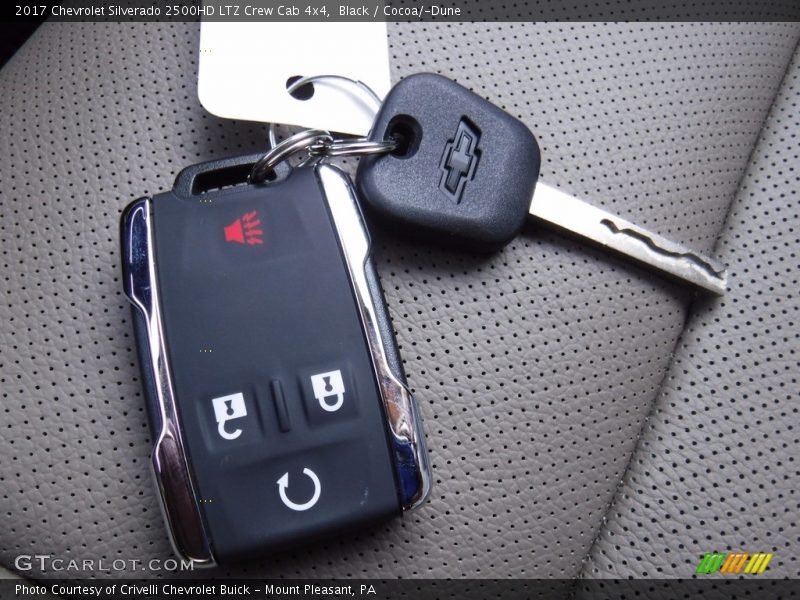 Black / Cocoa/­Dune 2017 Chevrolet Silverado 2500HD LTZ Crew Cab 4x4