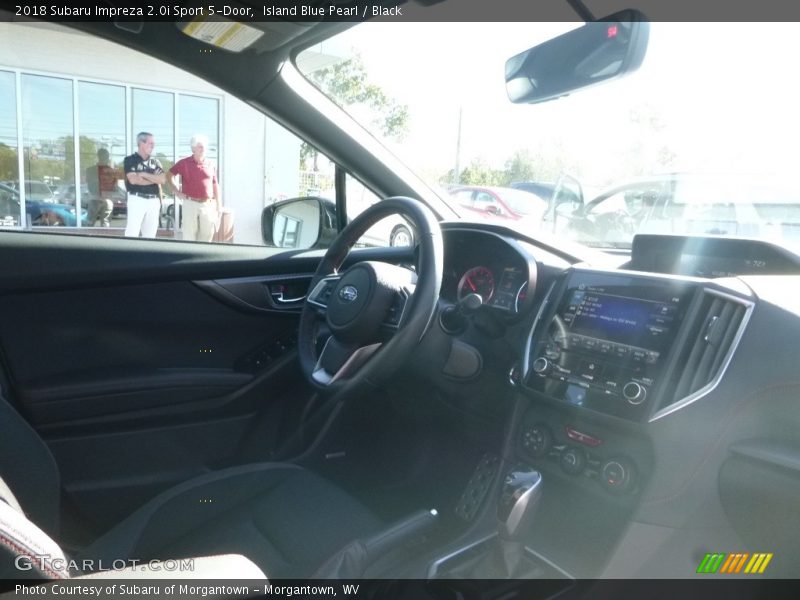 Island Blue Pearl / Black 2018 Subaru Impreza 2.0i Sport 5-Door