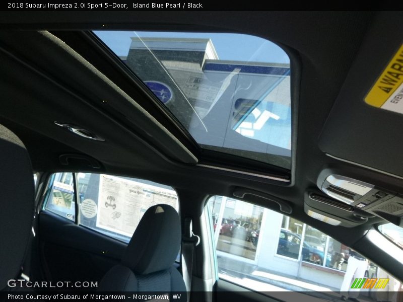 Island Blue Pearl / Black 2018 Subaru Impreza 2.0i Sport 5-Door