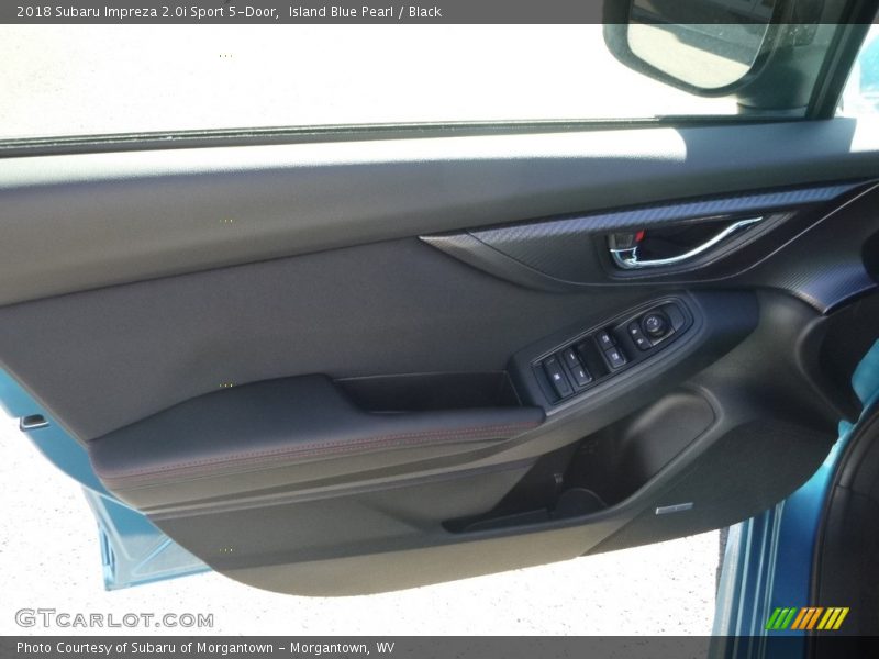 Island Blue Pearl / Black 2018 Subaru Impreza 2.0i Sport 5-Door