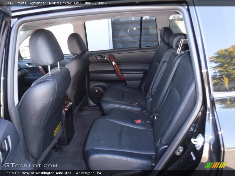 Black / Black 2012 Toyota Highlander Hybrid Limited 4WD