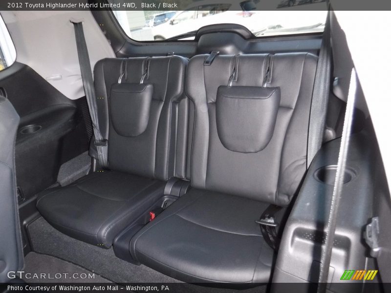 Black / Black 2012 Toyota Highlander Hybrid Limited 4WD