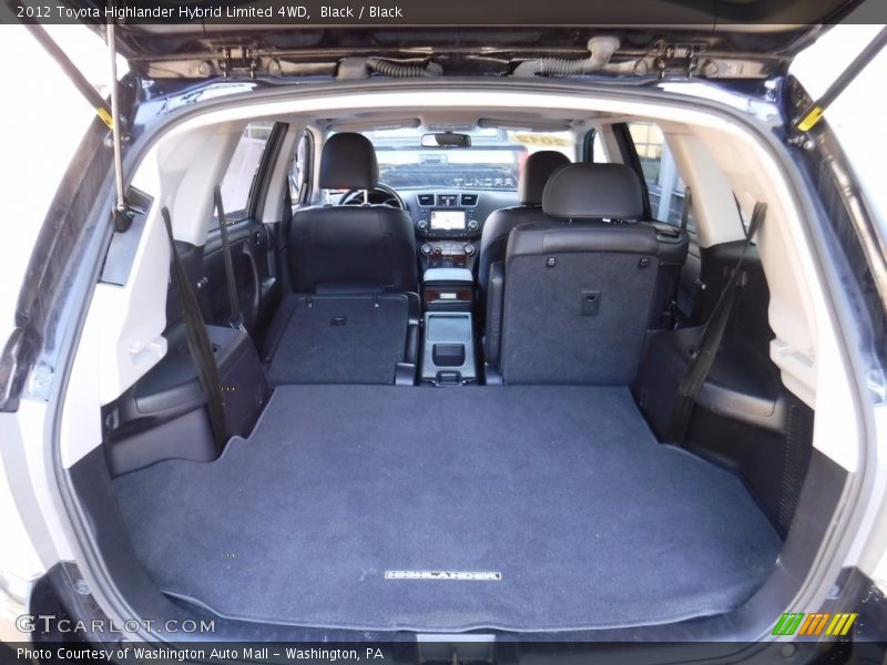 Black / Black 2012 Toyota Highlander Hybrid Limited 4WD