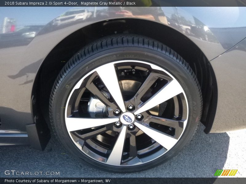 Magnetite Gray Metallic / Black 2018 Subaru Impreza 2.0i Sport 4-Door
