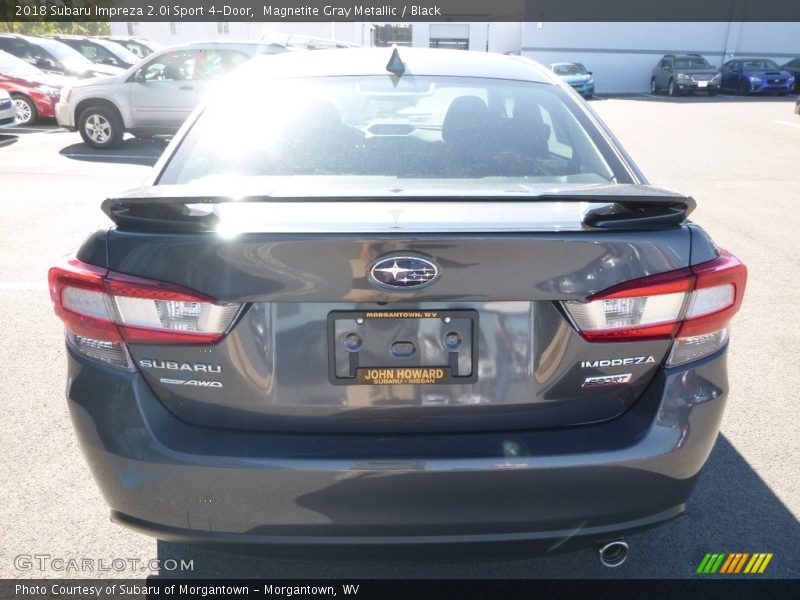 Magnetite Gray Metallic / Black 2018 Subaru Impreza 2.0i Sport 4-Door