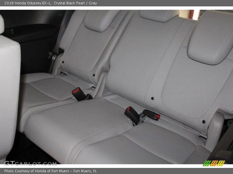 Crystal Black Pearl / Gray 2018 Honda Odyssey EX-L