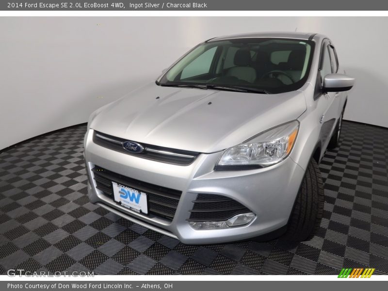 Ingot Silver / Charcoal Black 2014 Ford Escape SE 2.0L EcoBoost 4WD