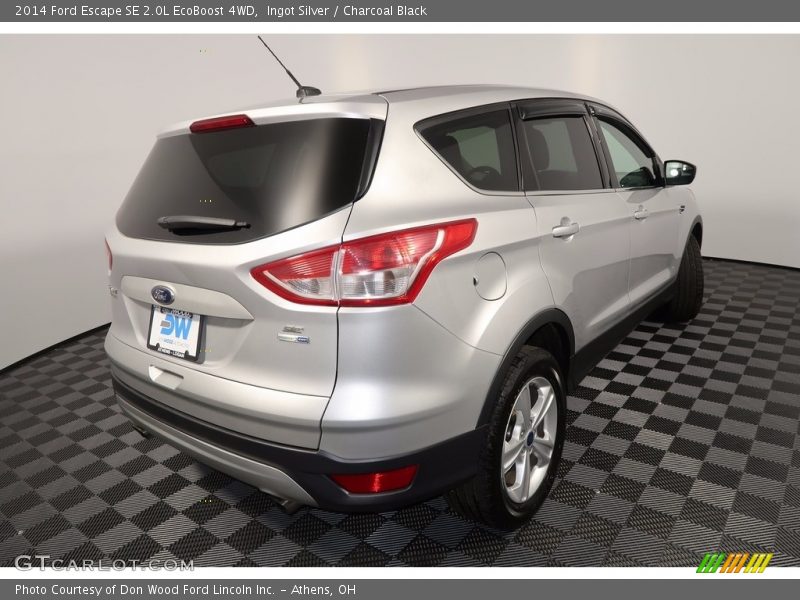Ingot Silver / Charcoal Black 2014 Ford Escape SE 2.0L EcoBoost 4WD