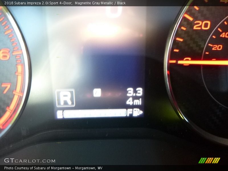 Magnetite Gray Metallic / Black 2018 Subaru Impreza 2.0i Sport 4-Door