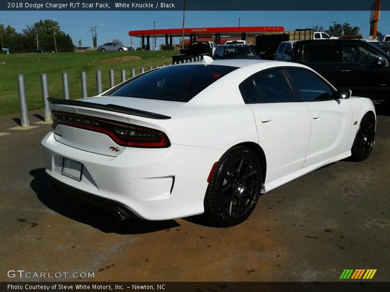White Knuckle / Black 2018 Dodge Charger R/T Scat Pack