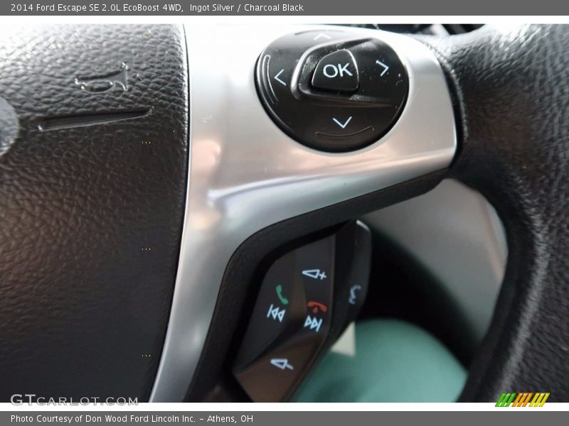 Ingot Silver / Charcoal Black 2014 Ford Escape SE 2.0L EcoBoost 4WD