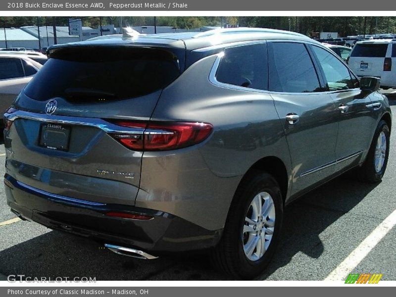 Pepperdust Metallic / Shale 2018 Buick Enclave Essence AWD