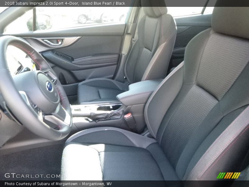 Island Blue Pearl / Black 2018 Subaru Impreza 2.0i Sport 4-Door
