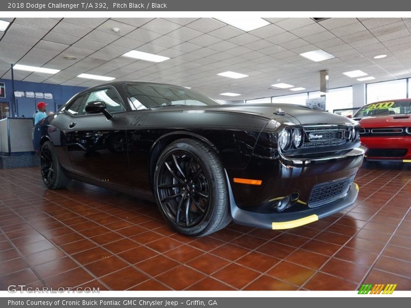 Pitch Black / Black 2018 Dodge Challenger T/A 392