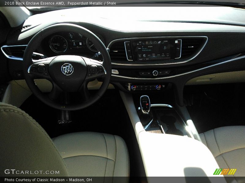 Pepperdust Metallic / Shale 2018 Buick Enclave Essence AWD