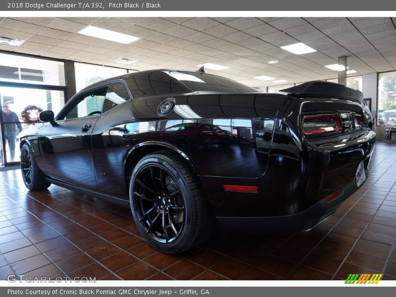 Pitch Black / Black 2018 Dodge Challenger T/A 392