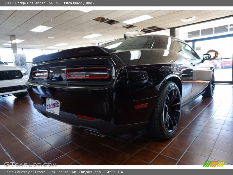 Pitch Black / Black 2018 Dodge Challenger T/A 392