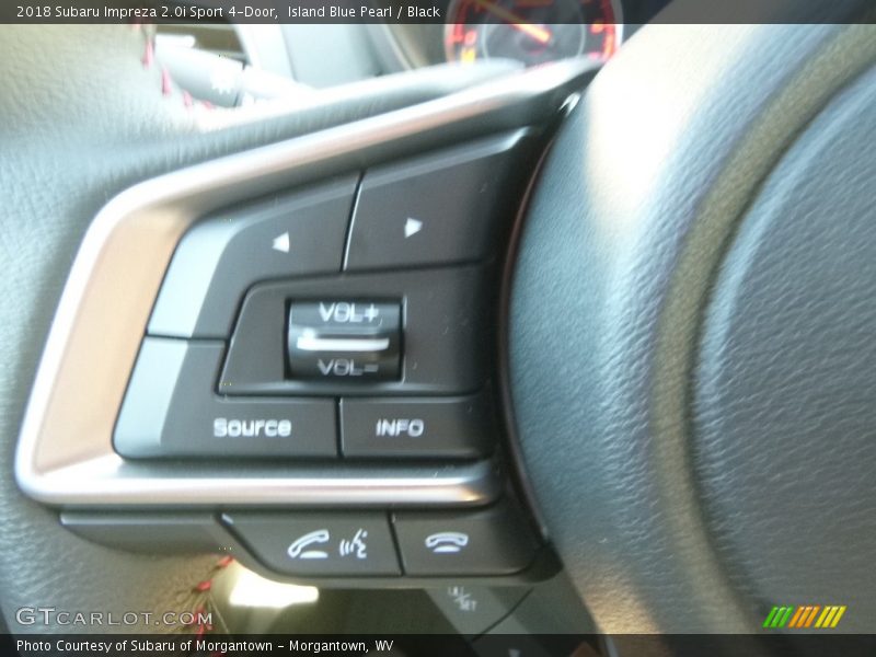 Island Blue Pearl / Black 2018 Subaru Impreza 2.0i Sport 4-Door