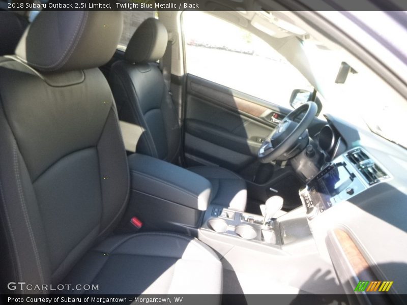 Twilight Blue Metallic / Black 2018 Subaru Outback 2.5i Limited