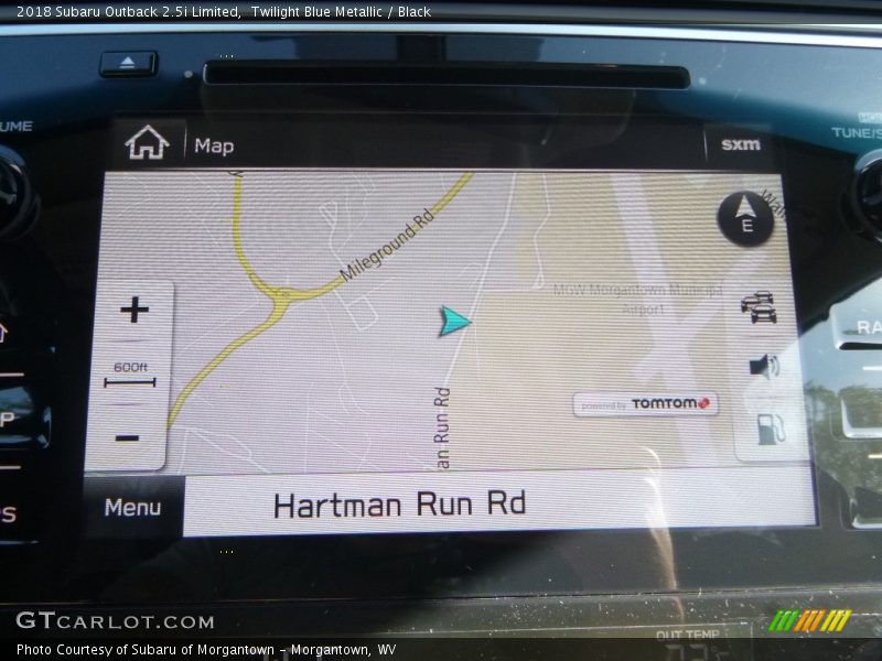 Twilight Blue Metallic / Black 2018 Subaru Outback 2.5i Limited
