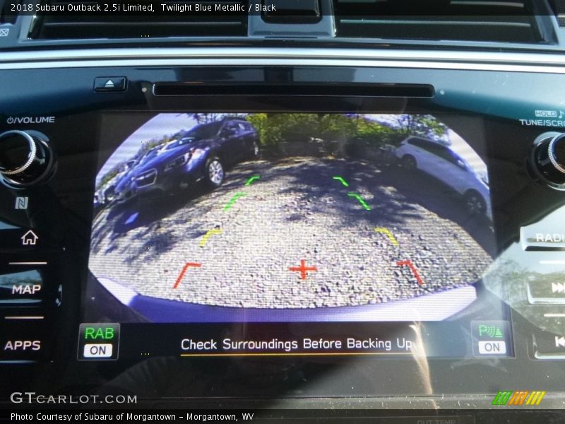 Twilight Blue Metallic / Black 2018 Subaru Outback 2.5i Limited