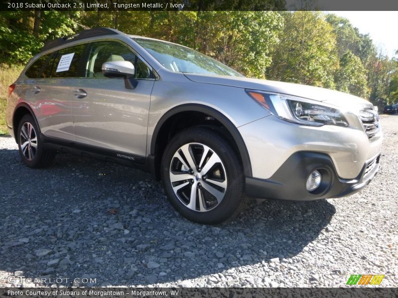Tungsten Metallic / Ivory 2018 Subaru Outback 2.5i Limited