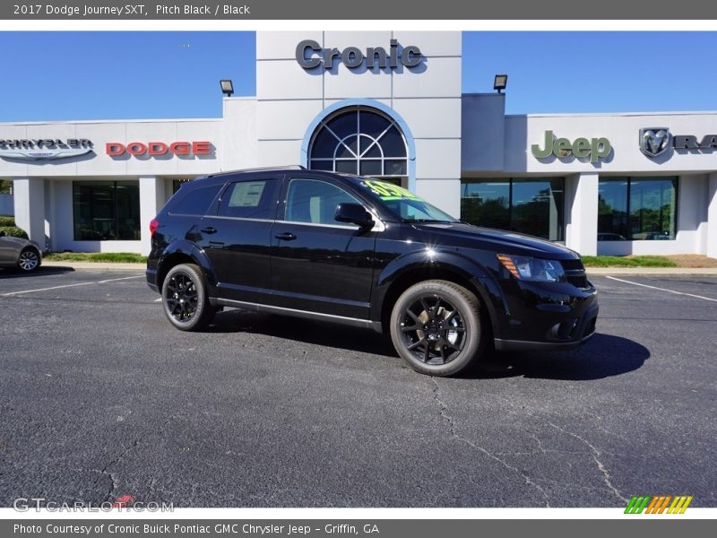 Pitch Black / Black 2017 Dodge Journey SXT