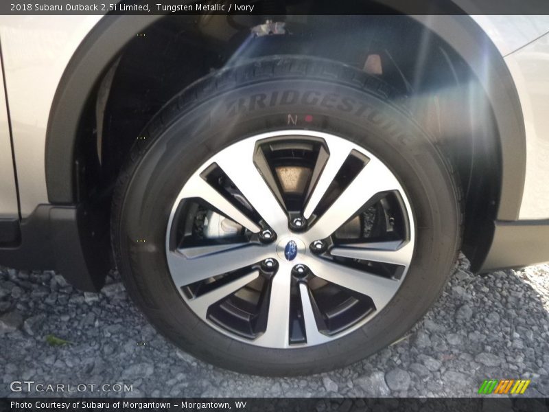 Tungsten Metallic / Ivory 2018 Subaru Outback 2.5i Limited