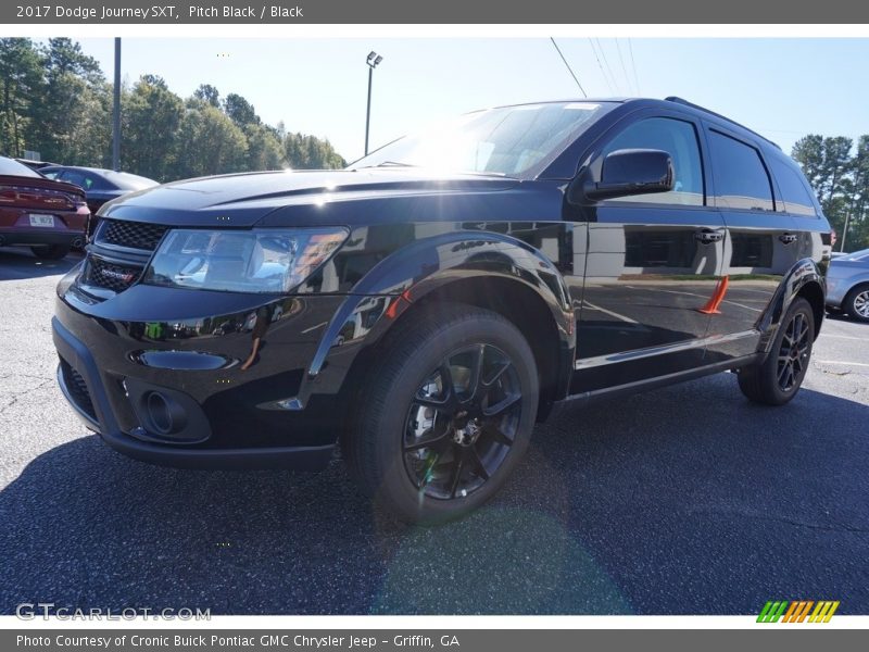 Pitch Black / Black 2017 Dodge Journey SXT