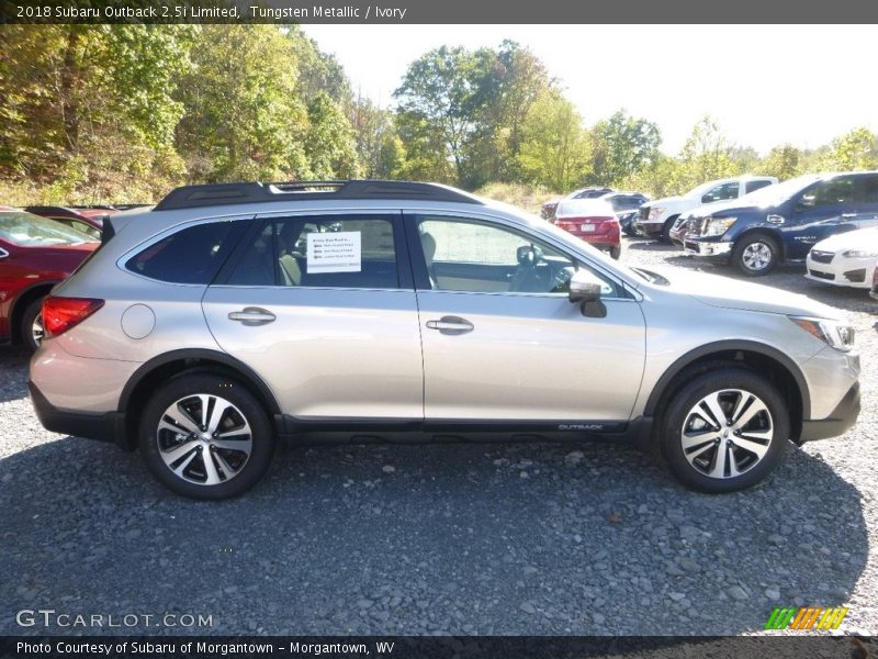 Tungsten Metallic / Ivory 2018 Subaru Outback 2.5i Limited