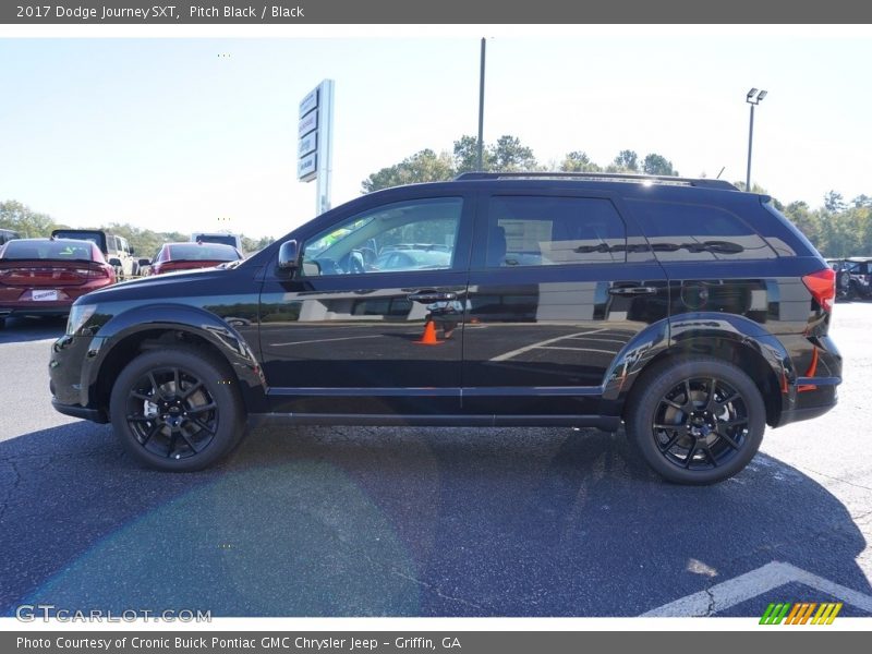 Pitch Black / Black 2017 Dodge Journey SXT
