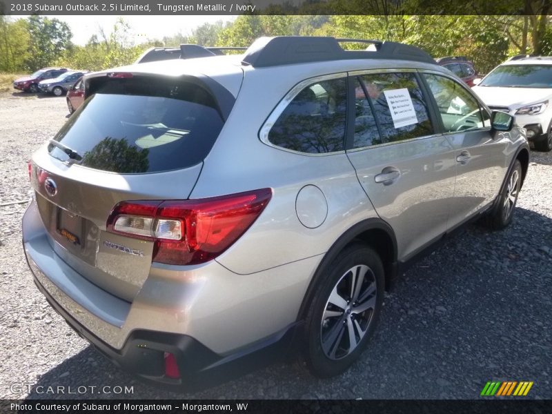 Tungsten Metallic / Ivory 2018 Subaru Outback 2.5i Limited