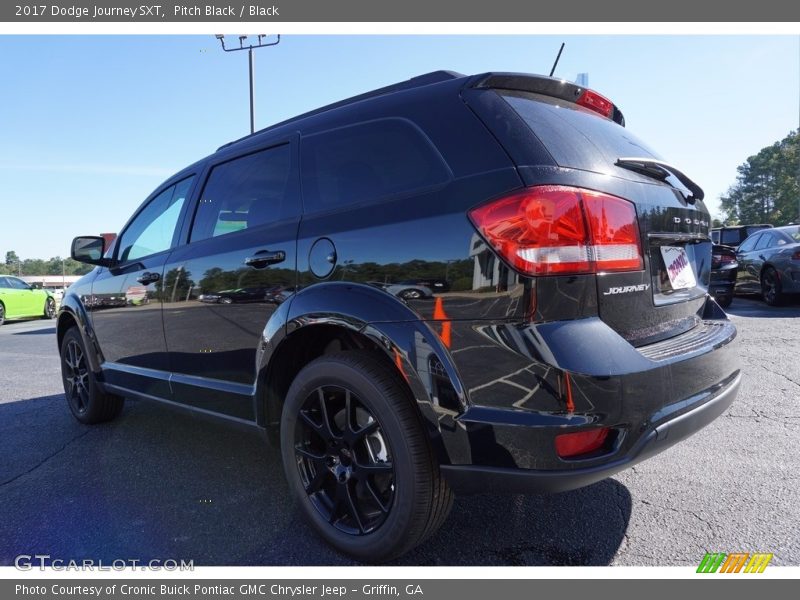 Pitch Black / Black 2017 Dodge Journey SXT