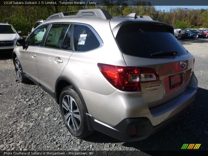 Tungsten Metallic / Ivory 2018 Subaru Outback 2.5i Limited