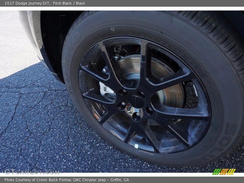 Pitch Black / Black 2017 Dodge Journey SXT