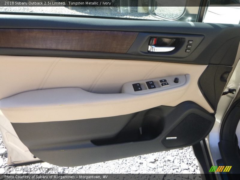 Tungsten Metallic / Ivory 2018 Subaru Outback 2.5i Limited
