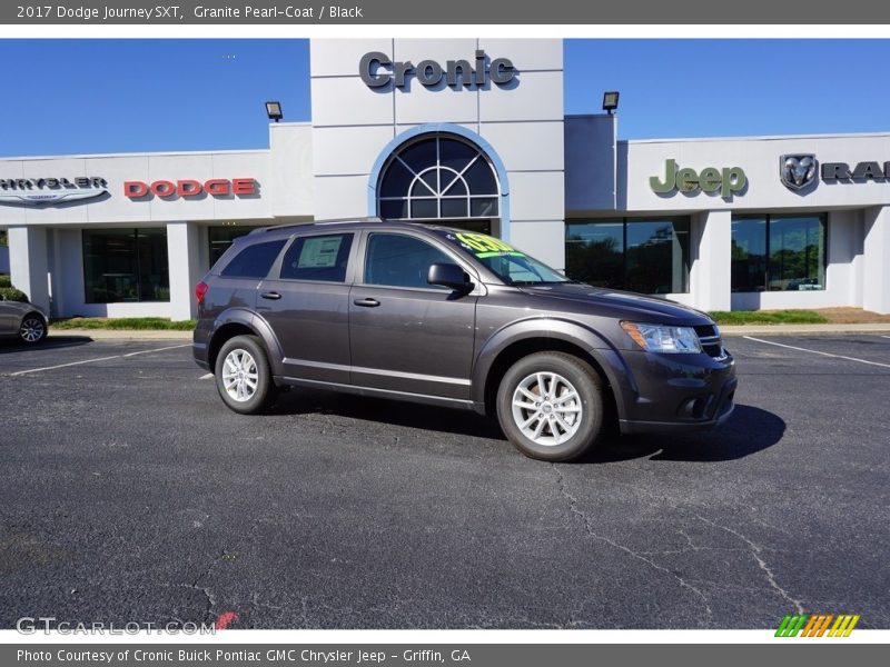 Granite Pearl-Coat / Black 2017 Dodge Journey SXT