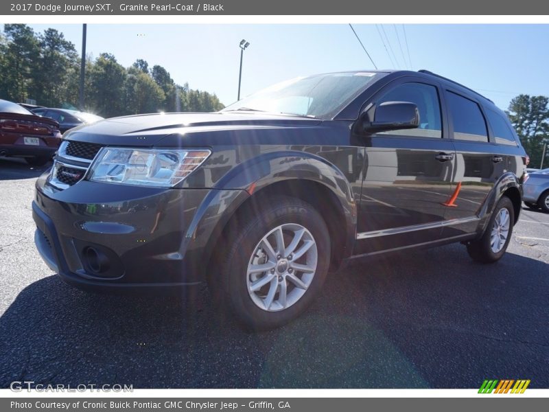 Granite Pearl-Coat / Black 2017 Dodge Journey SXT