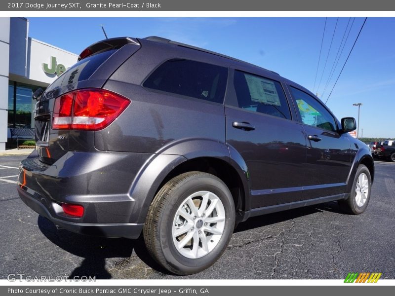 Granite Pearl-Coat / Black 2017 Dodge Journey SXT