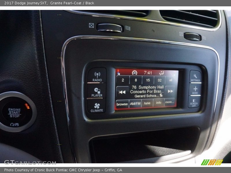 Granite Pearl-Coat / Black 2017 Dodge Journey SXT