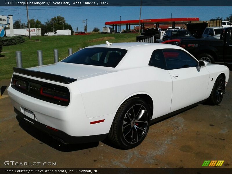 White Knuckle / Black 2018 Dodge Challenger R/T Scat Pack